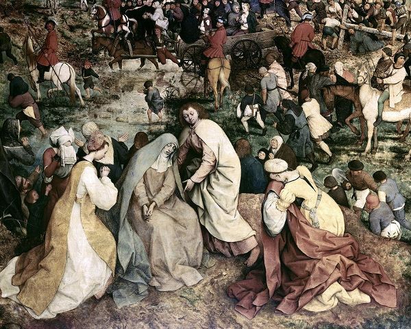 The Procession to Calvary (Detail) (I)
