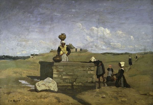 Bretons at the Well