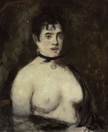La brune aux seins nus, 1872