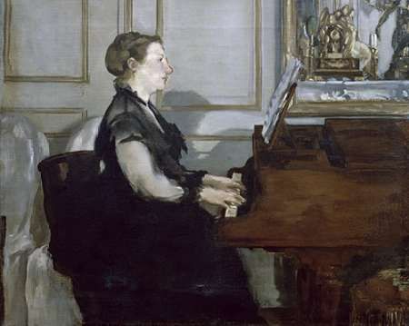 Madame Manet au Piano