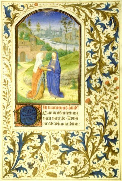 The Visitation : Book of Hours - Detail