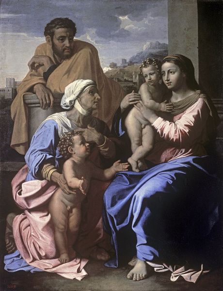 The Holy Family with John the Baptist and St. Elizabeth