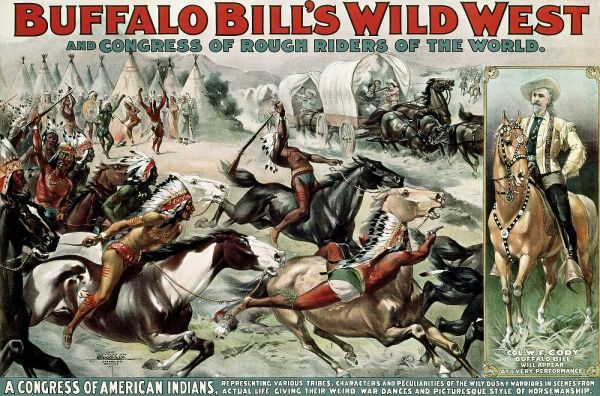 Buffalo Bills Wild West - Poster