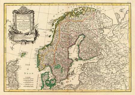 Suede, Danemarck et Norwege, 1762