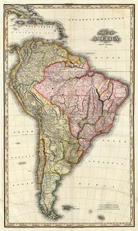 ComVintageite: South America, West Indies, 1823