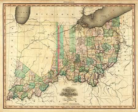 Ohio and Indiana, 1823