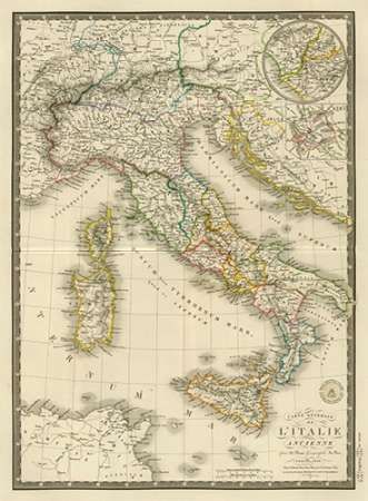 Italie ancienne, 1828