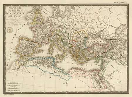 Empire Romain sous Constantin, 1822