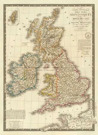 Iles Britanniques, 1828