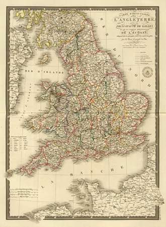 Angleterre, Galles, 1827