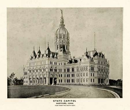 State Capitol, Hartford, Connecticut, 1893