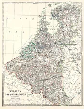 Belgium, Netherlands, 1861