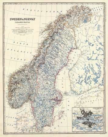 Sweden, Norway, 1861