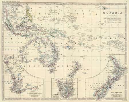 Oceania, 1861