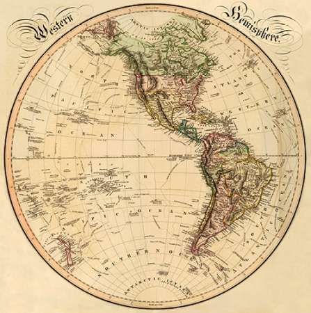 Western Hemisphere, 1831