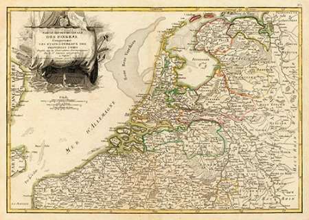 Pays Bas septentrionale, 1780
