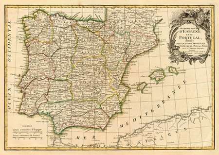 Espagne, Portugal, 1780