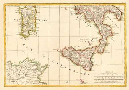 LItalie meridionale, 1780