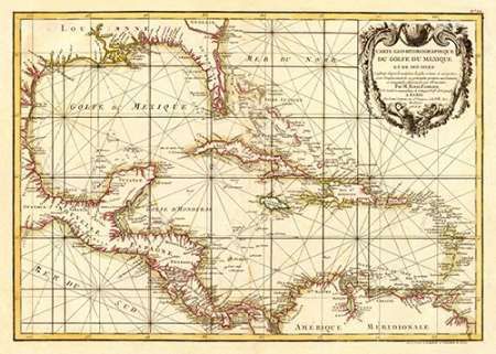 Golfe du Mexique, 1762