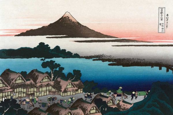 Hokusai 아티스트의 Dawn at Isawa in Kai Province, 1830작품입니다.