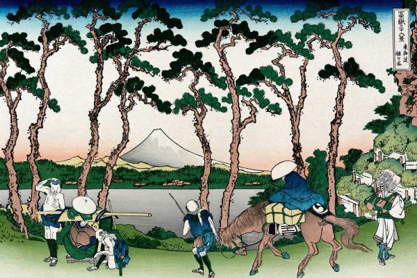 Hodogaya on the Tokaido Road, 1830