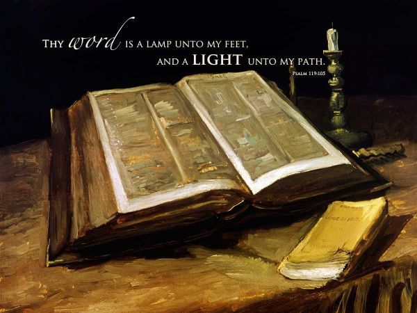 The Bible: Still Life with verse