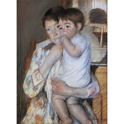 Baby In His Mother Arms 1889