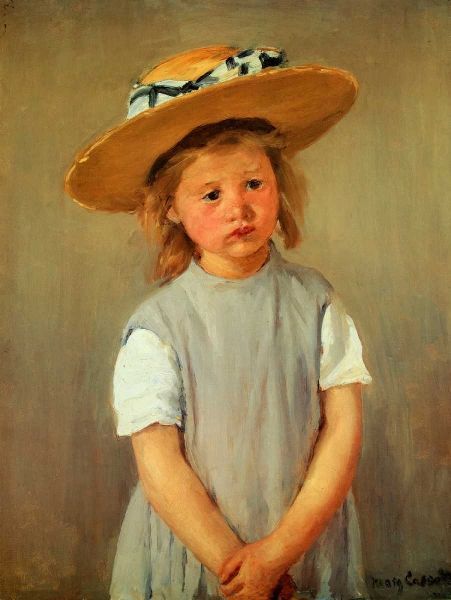 Child With Straw Hat