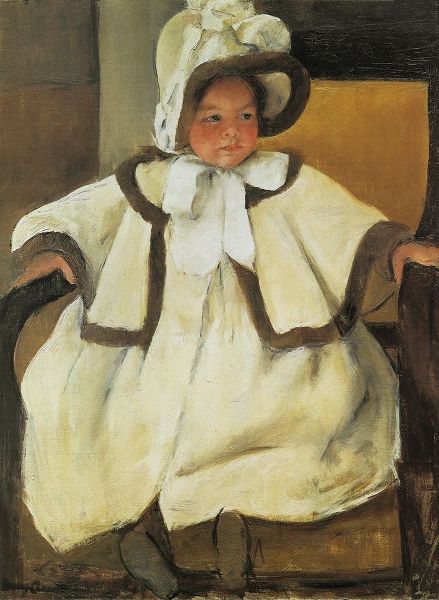 Ellen Mary In A White Coat 1896