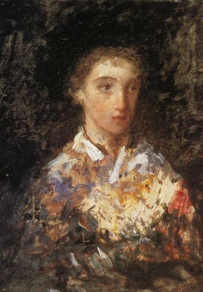 Head Of A Young Girl 1874