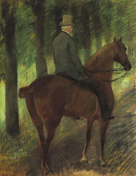 Mr Robert S On Horseback 1885