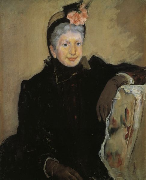 Portrait Of An Elderly Lady 1883