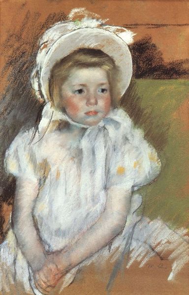Simone In A White Bonnet 1901