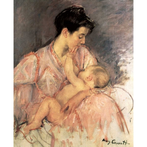 Sketch For Mother Jeanne Nursing Her Baby 1906