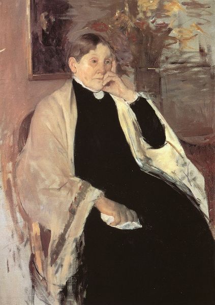 The Artists Mother Katherine Kelso Johnston 1889