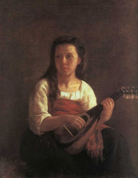 The Mandolin Player 1868