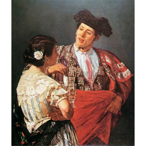 Torrero And Young Girl 1873