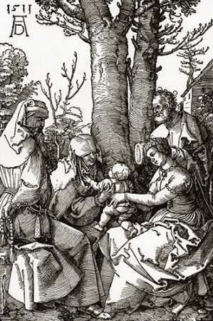 The Holy Family With Joachim And Anna
