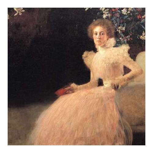 Portrait Of Sonja Knips 1898