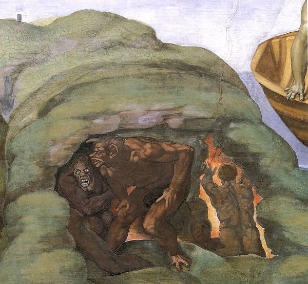 Detail From The Last Judgement (Hells Mouth)