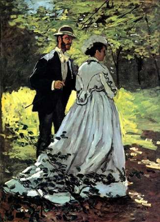 Bazille And Camille 1865