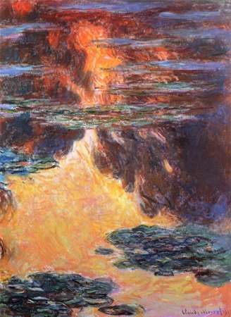 Nympheas Sunset Effect 1907