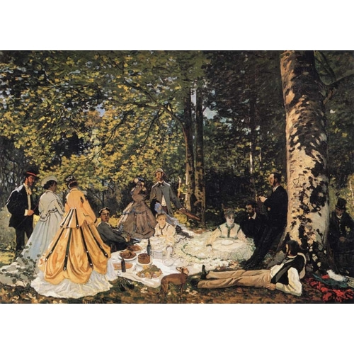 Study For The Picnic Lunch 1865