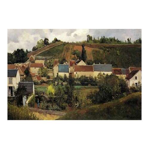 View Of LHermitage Jalais Hills Pontoise 1867