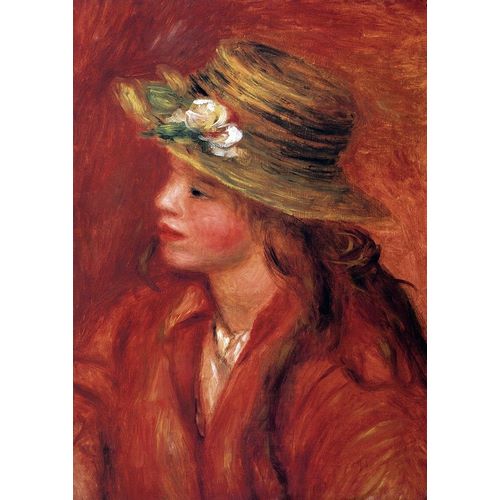 Girl With Straw Hat