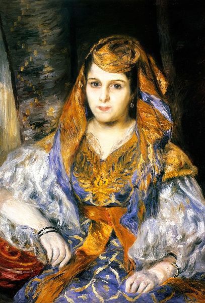 Madame Clementine Stora In Algerian Dress