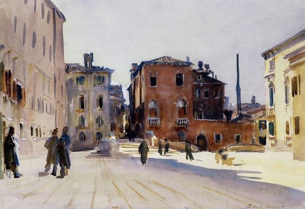 Santa Maria del Carmelo and the Scuola Grande dei Carmini, 1910