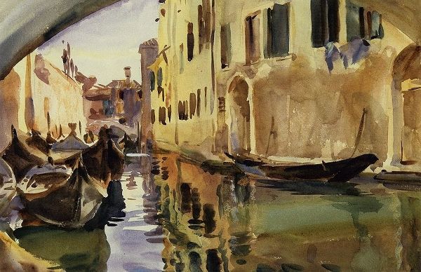 Small Canal, Venice, 1902-04