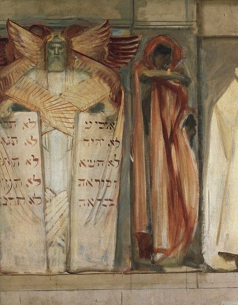 Study for Frieze of the Prophets (Detail), 1893