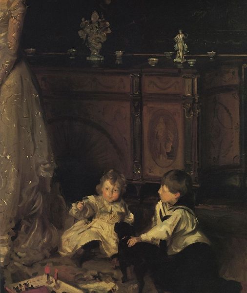 The Sitwell Family (detail)